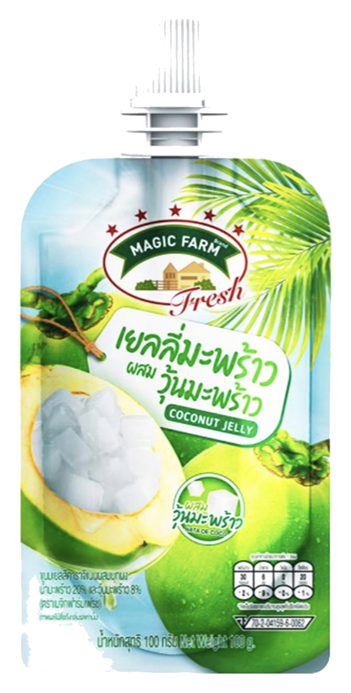 Coconut jelly package